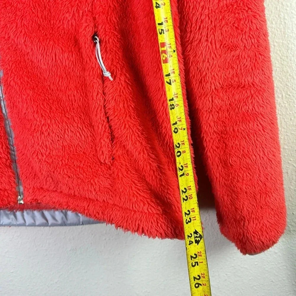 The North Face Fleece Jacket Sweater in Bright Orange size M - Picture 9 of 12